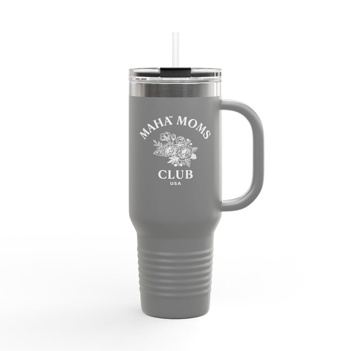 MAHA™ Moms Club Flowers Insulated Travel Mug 40oz