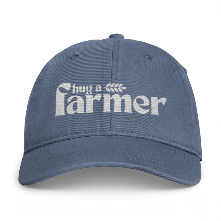 Hug A Farmer Coastal Washed Cap