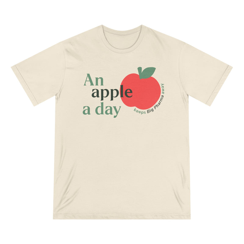 An Apple a Day Organic Cotton Tee — cotton t-shirt
