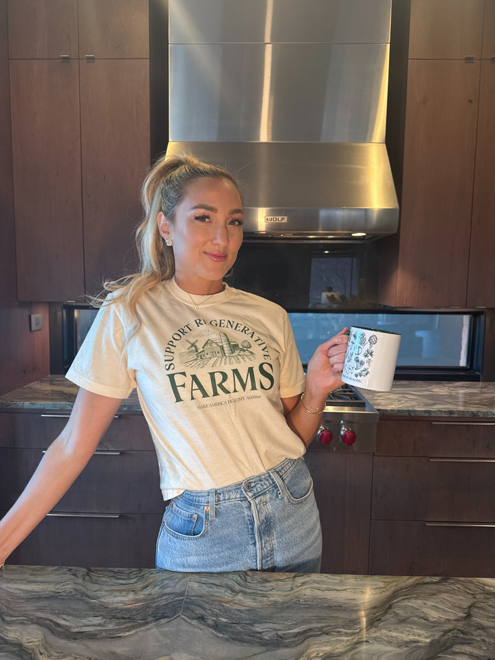 Support Regenerative Farms Women’s Boxy Tee