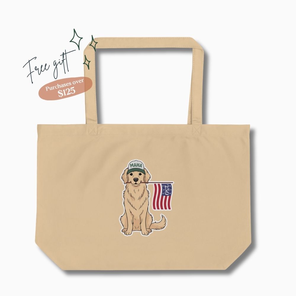 MAHA™ America 250 Large Organic Tote