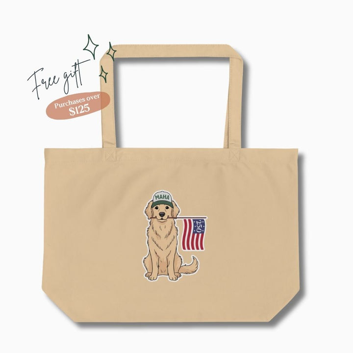 MAHA™ America 250 Large Organic Tote