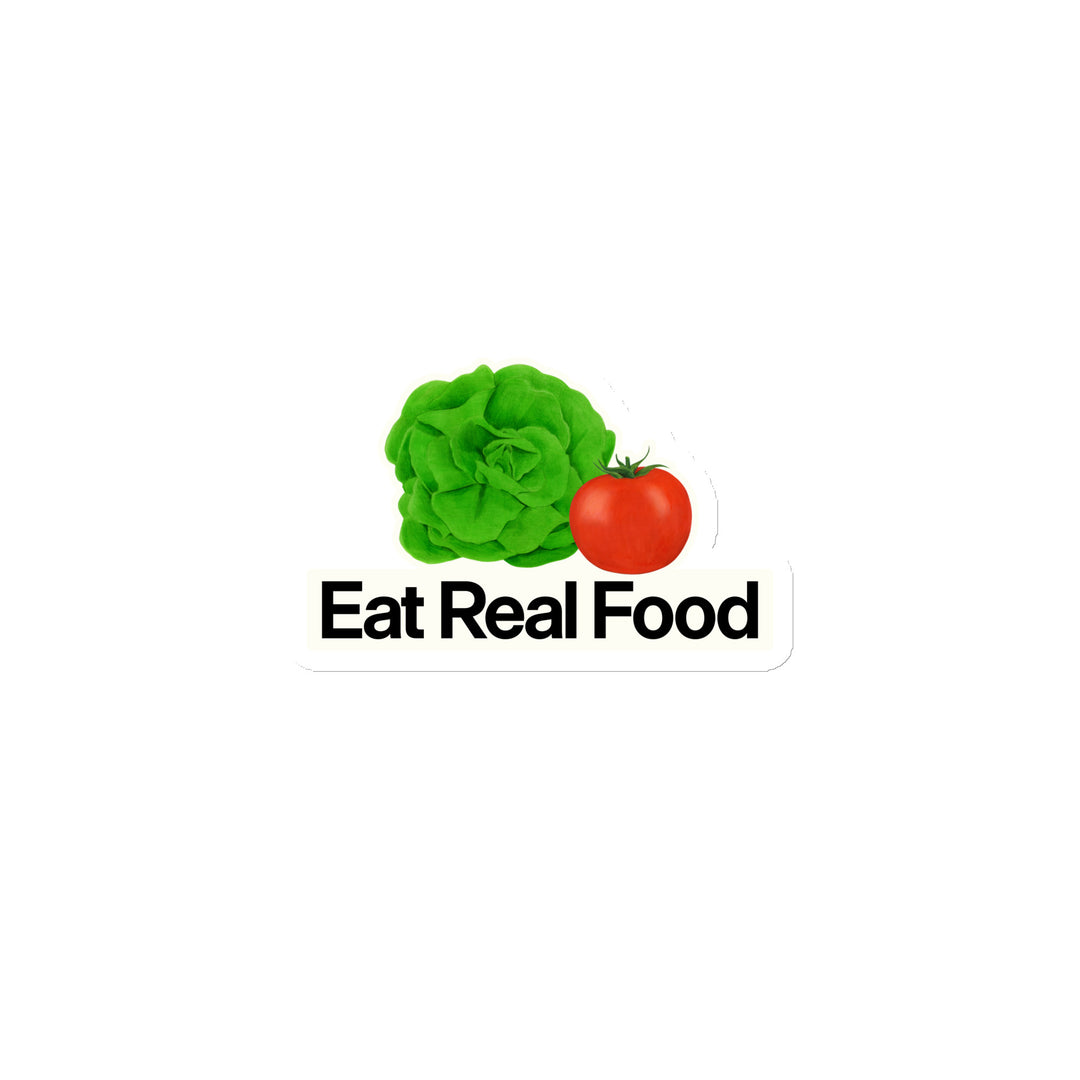 Eat Real Food Veggie Magnet