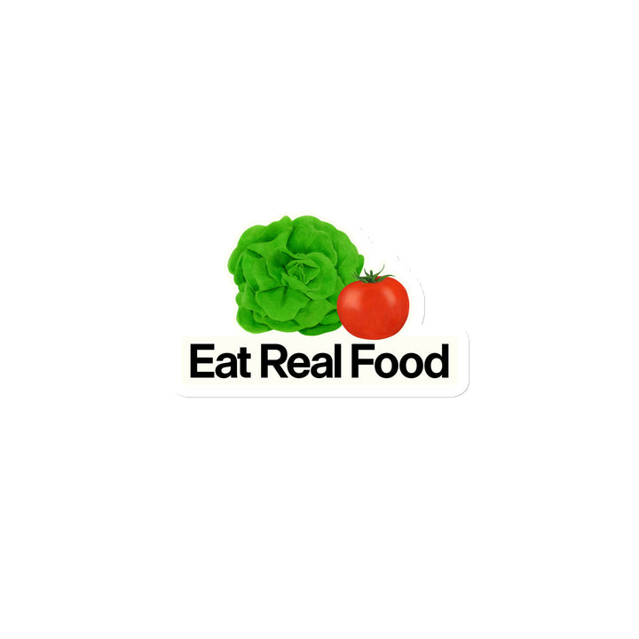 Eat Real Food Veggie Magnet
