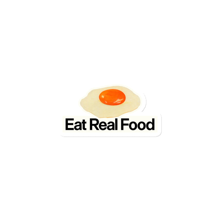 Eat Real Food Egg Magnet