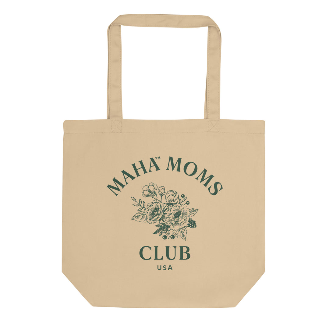 MAHA™ Moms Club Medium Organic Cotton Tote — organic cotton