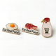 Eat Real Food Lapel Pin Set
