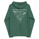 Eat Well. Buy Local. Unisex Fleece Zip Up Hoodie