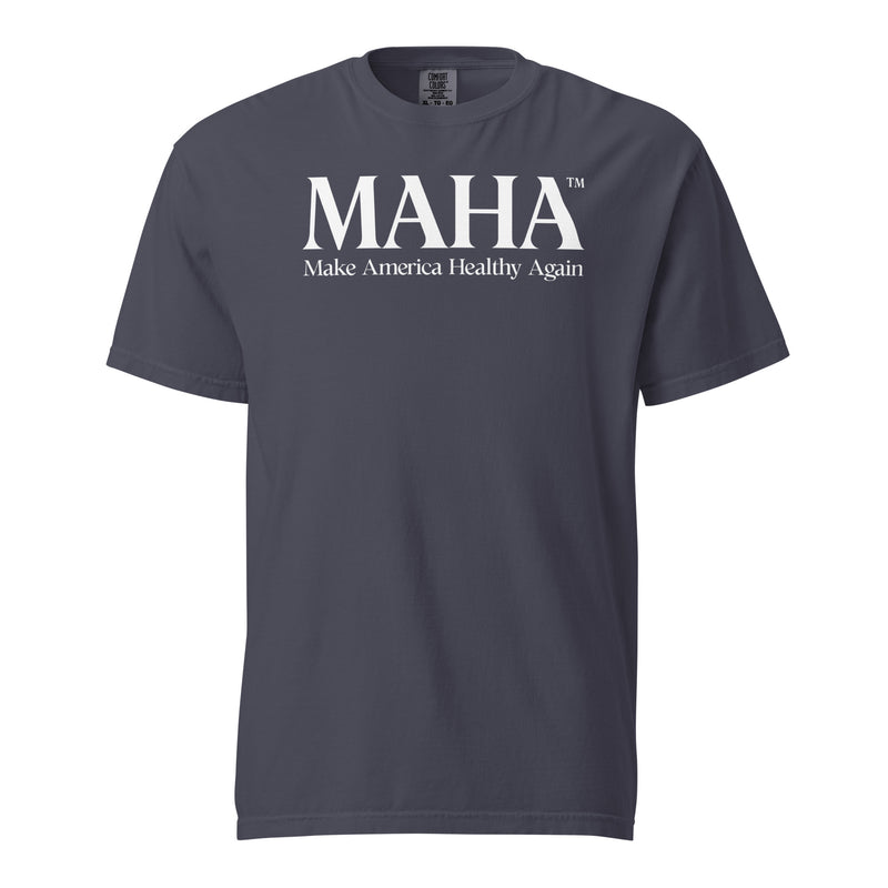 MAHA™ Unisex Heavyweight Tee — in Navy