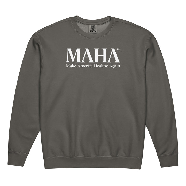 MAHA™ Unisex Lightweight Crewneck Sweatshirt — in Pepper