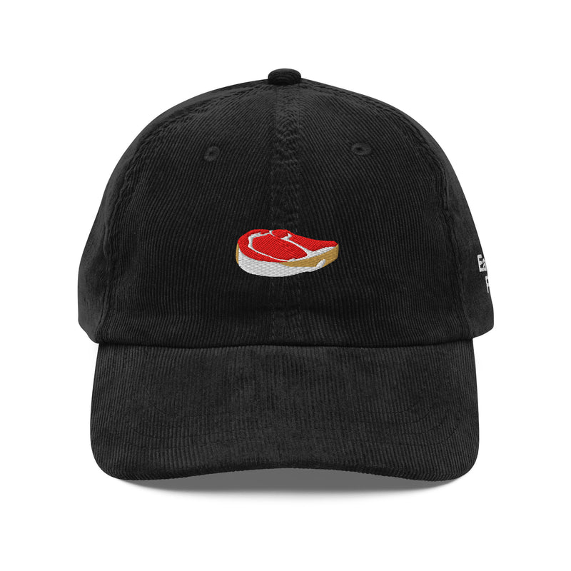 Eat Real Food Steak corduroy cap