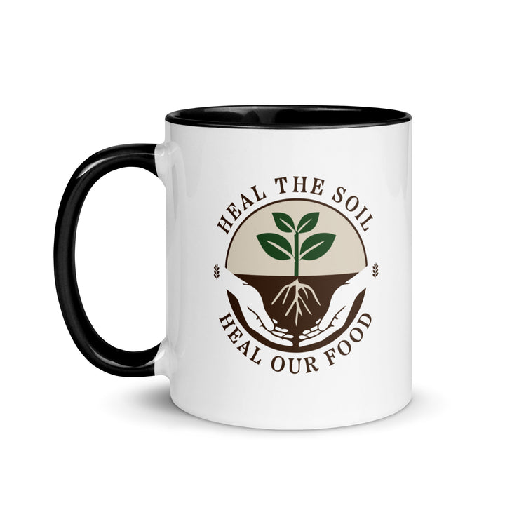 Heal the Soil Mug with Color Inside