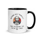 Plead the 5th Mug with Color Inside