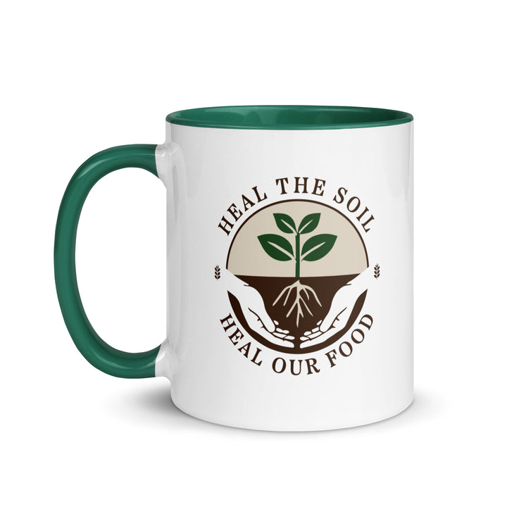 Heal the Soil Mug with Color Inside