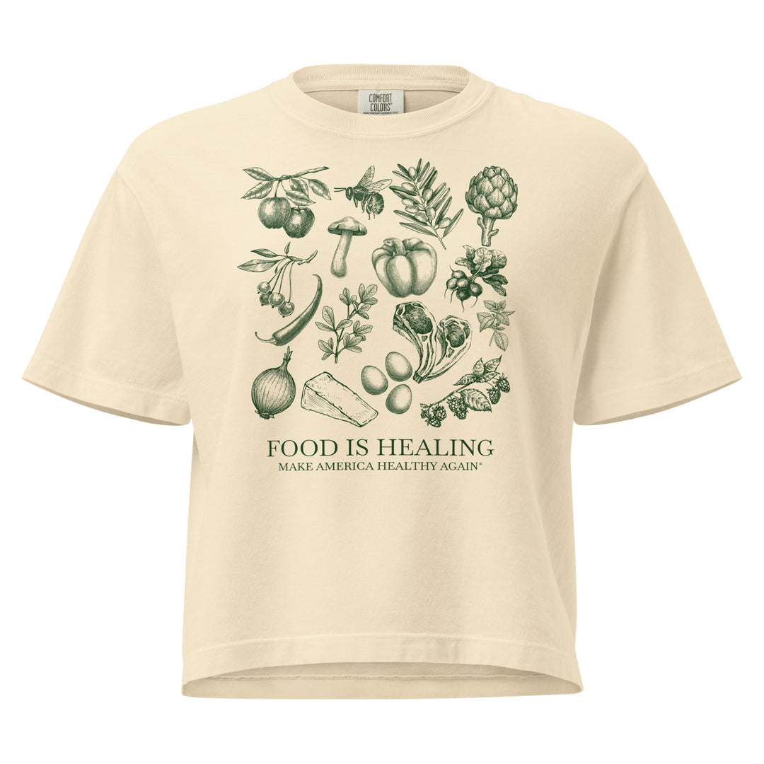 Food is Healing Women's Boxy Tee