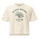 MAHA™ Moms Club Flowers Boxy Tee