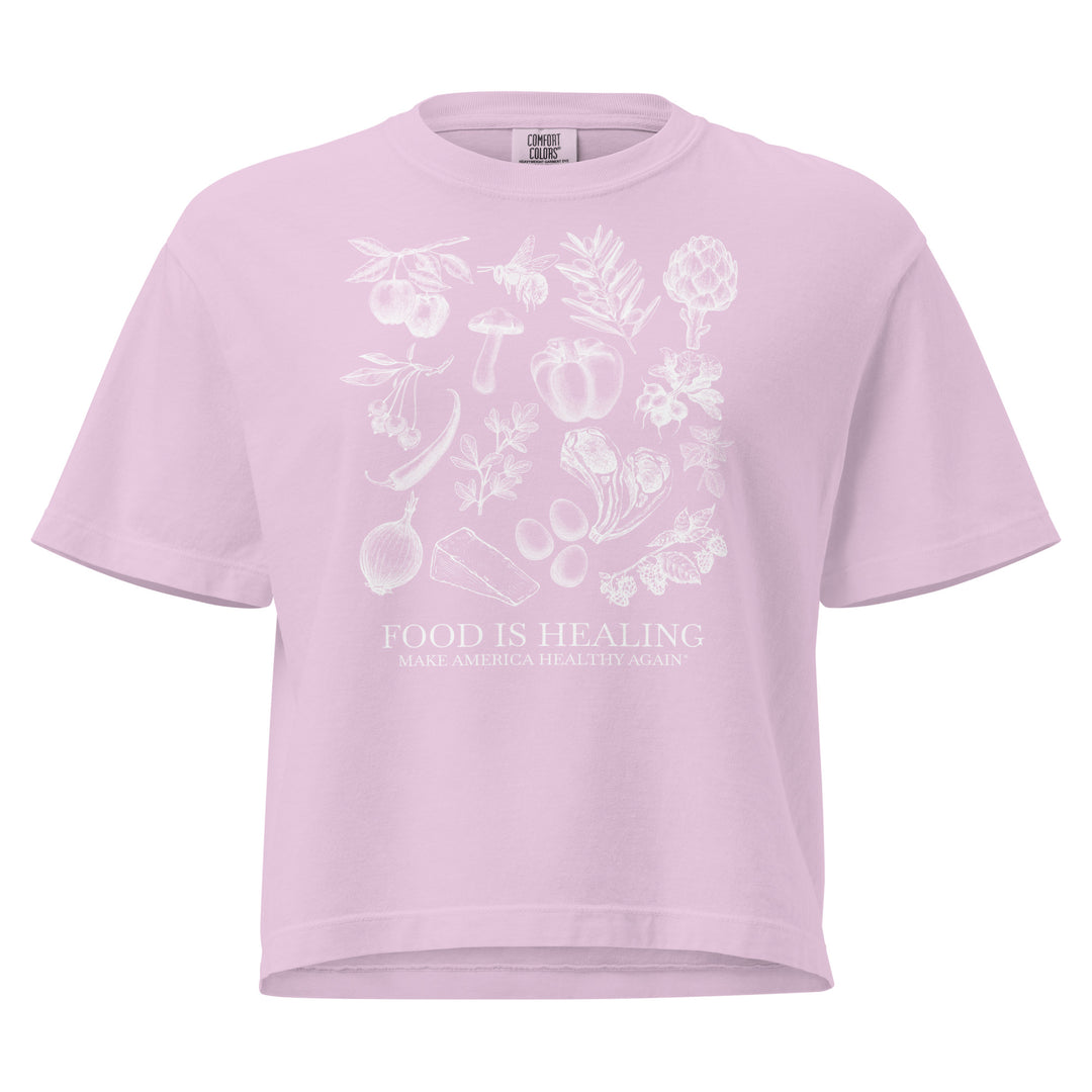Food is Healing Women's Boxy Tee