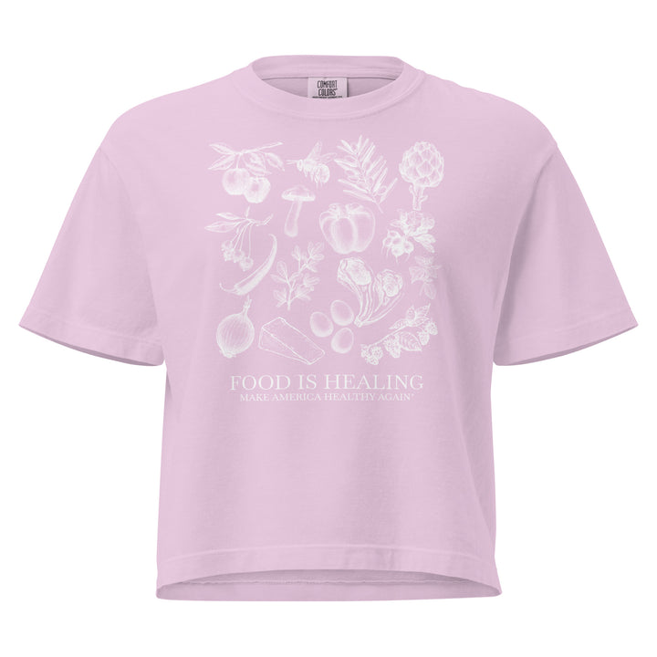 Food is Healing Women's Boxy Tee