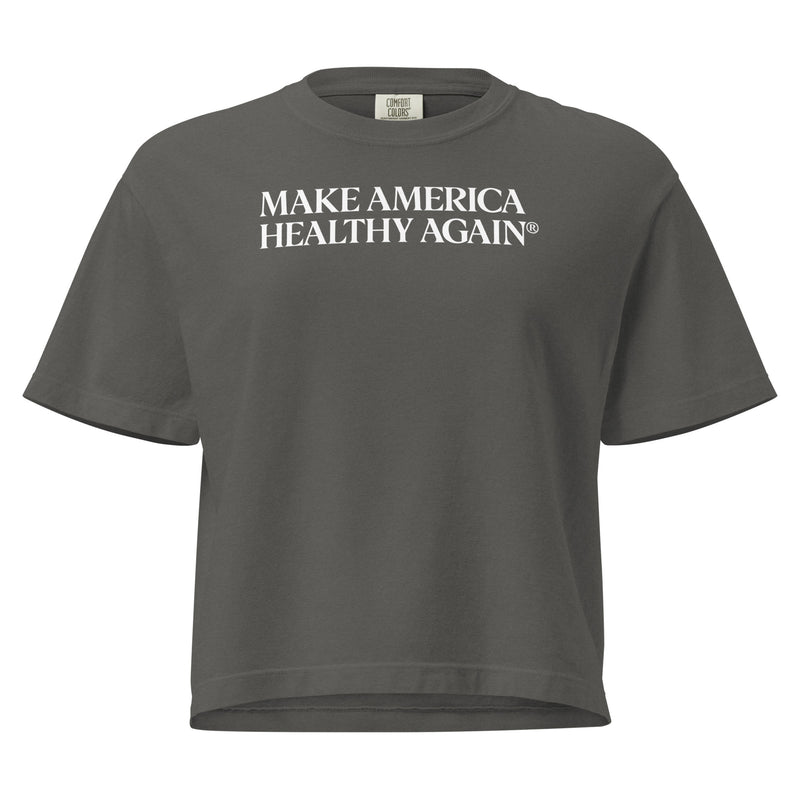 Make America Healthy Again® Women’s Boxy Tee — in Pepper