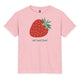 Eat Real Food Strawberry Youth Heavyweight Tee
